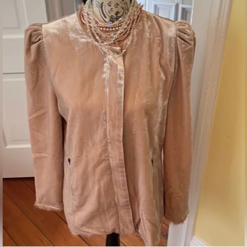 *LoveshackFancy* Blush Cream Pink Evening Jacket - Sz 8